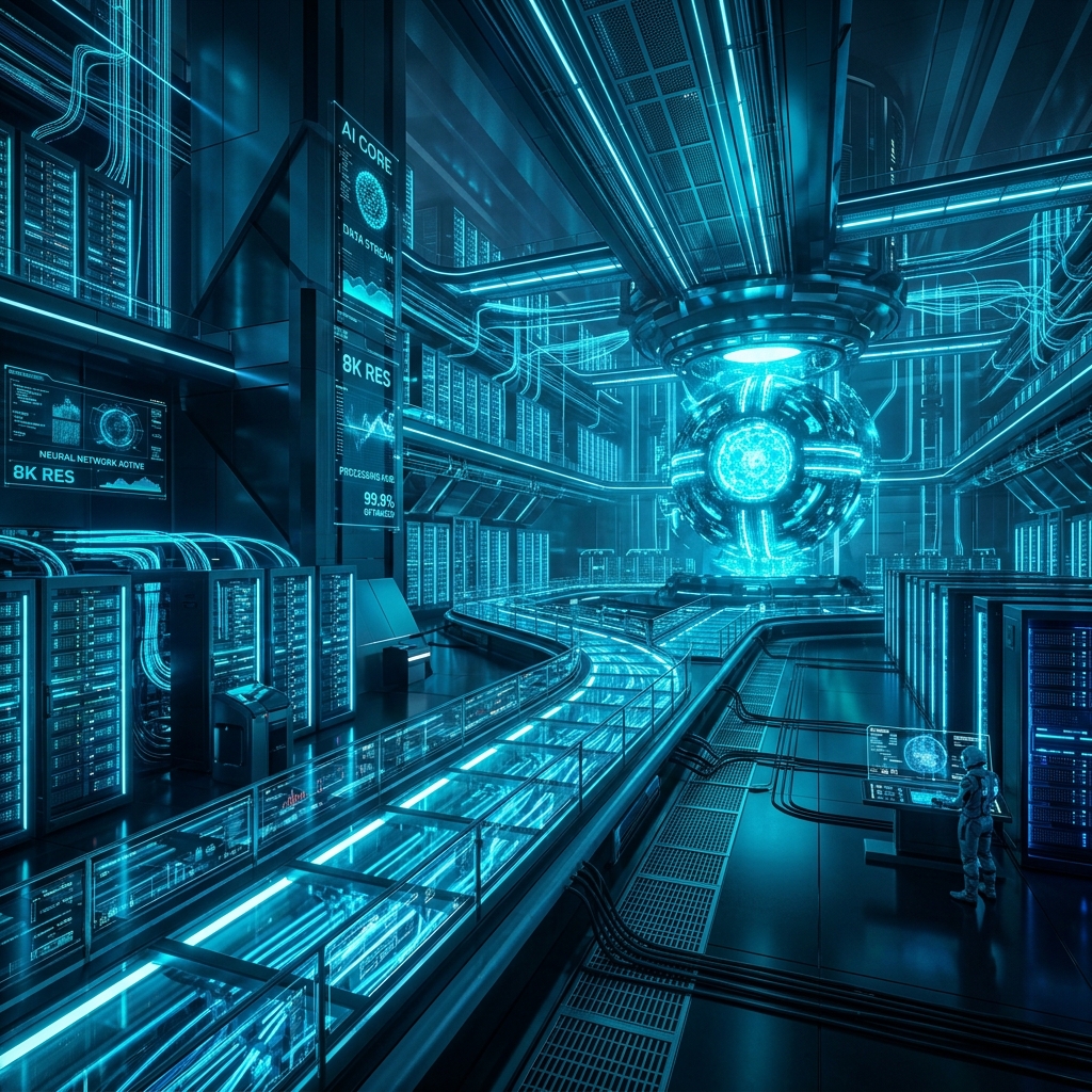 Futuristic AI Infrastructure